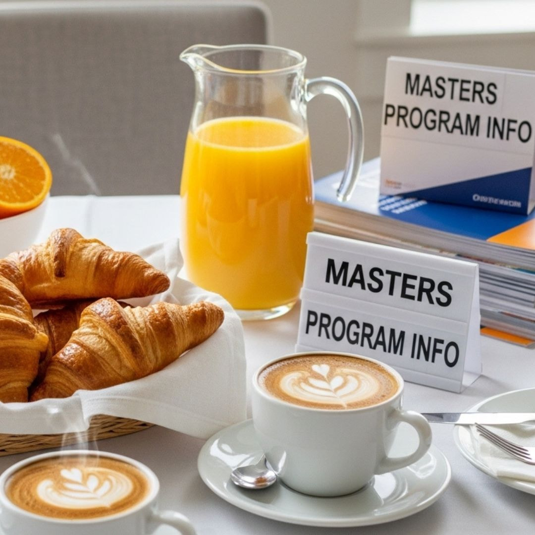 Coffee, Croissants & Your Masters Journey